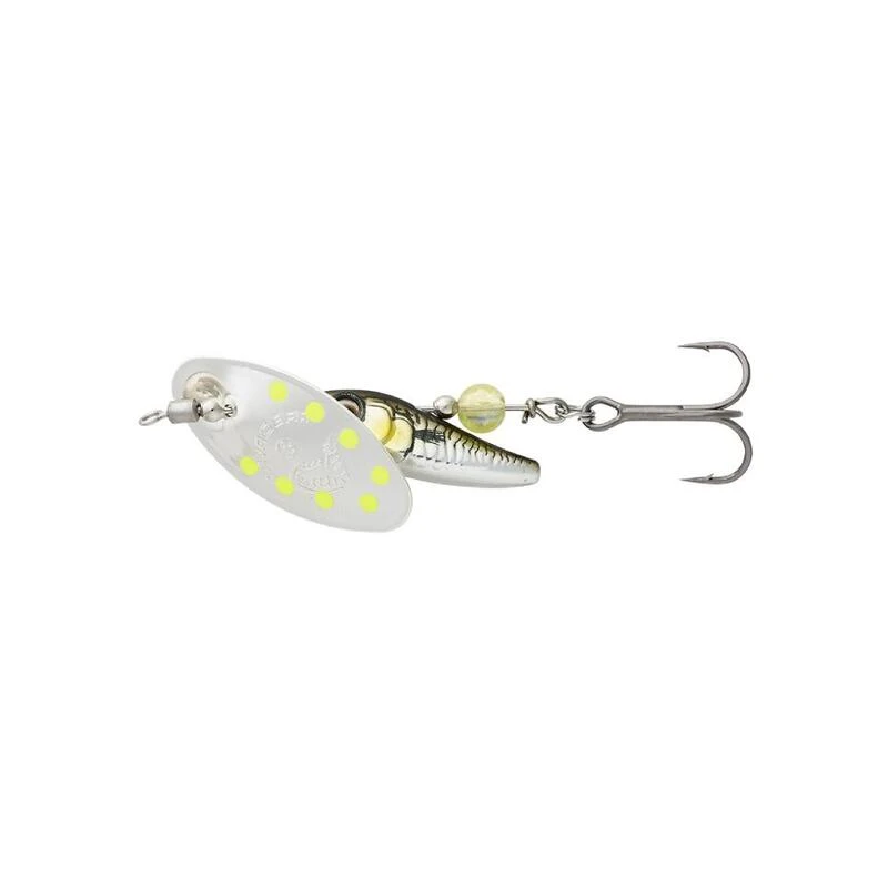 Cuiller Tournante Savage Gear Sticklebait Spinner 9,1g (9,1g - Green Silver Ayu) 3 Cuiller Tournante Savage Gear Sticklebait Spinner 9,1g (9,1g - Green Silver Ayu)