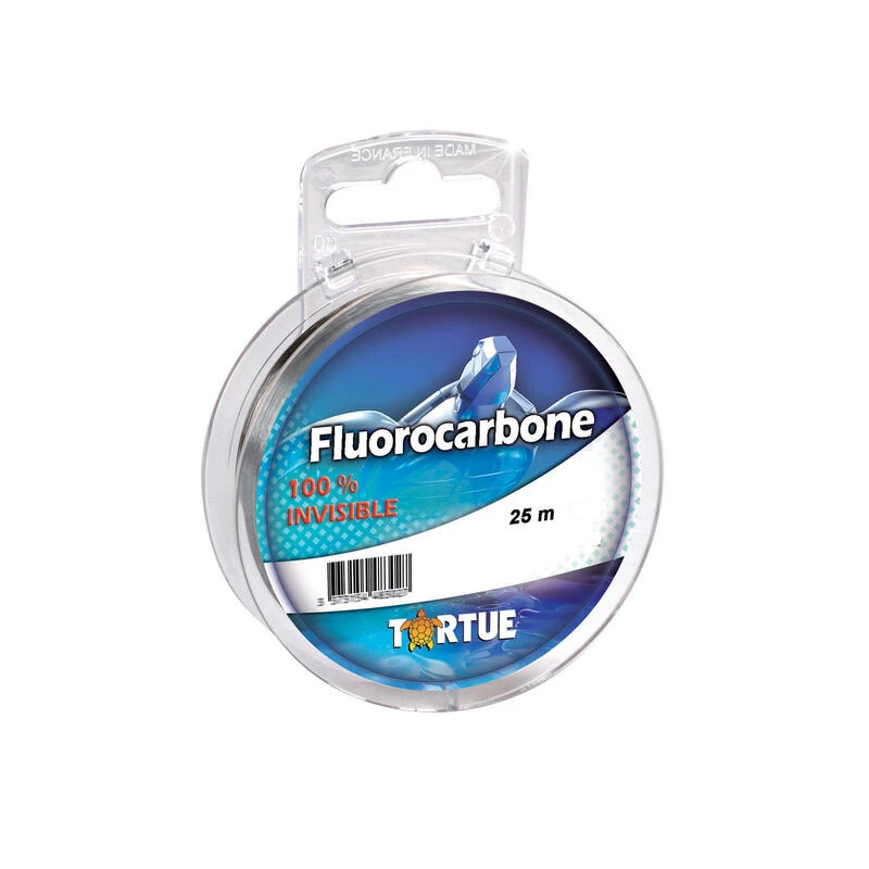FIL PECHE A LA MOUCHE FLUOROCARBONE 25M 10/100 3 FIL PECHE A LA MOUCHE FLUOROCARBONE 25M 10/100