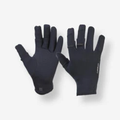 Pechpro Magasin 25 Gants De Pêche 500 Thermo Néoprène 1mm Noirs Avec 3 Doigts Ouvrables