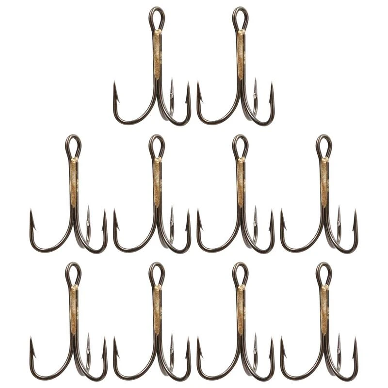 HAMEÇON TRIPLE PÊCHE HOOK TRIPLE BRONZE 4 HAMEÇON TRIPLE PÊCHE HOOK TRIPLE BRONZE – Image 2