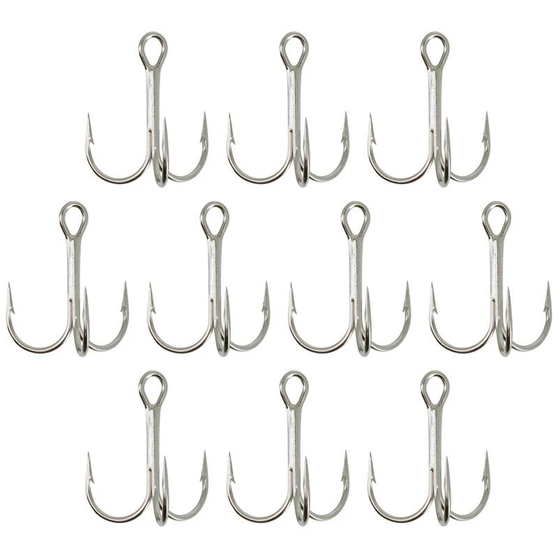 HAMEÇON TRIPLE PÊCHE HOOK TRIPLE NICKEL 3 HAMEÇON TRIPLE PÊCHE HOOK TRIPLE NICKEL – Image 2