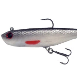 LEURRE SOUPLE BROCHET DIVINATOR 55 GR COLORIS EXCLUSIF DECATHLON REDFIN SILVER -Pechpro Magasin leurre souple brochet divinator 55 gr coloris exclusif decathlon redfin silver 1