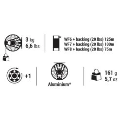 Moulinet Pêche à La Mouche HRK - R #6/7/8 14 Moulinet Pêche à La Mouche HRK - R #6/7/8 -Pechpro Magasin moulinet peche a la mouche hrk r 678 5