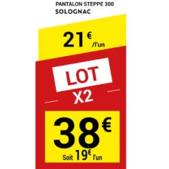 Pechpro Magasin -Pechpro Magasin pantalon cargo resistant steppe 300 vert 1