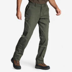 Pechpro Magasin 16 PANTALON CARGO RESISTANT STEPPE 300 VERT