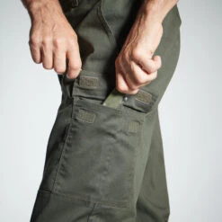 PANTALON CARGO RESISTANT STEPPE 300 VERT 17 PANTALON CARGO RESISTANT STEPPE 300 VERT -Pechpro Magasin pantalon cargo resistant steppe 300 vert 7