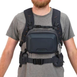 Sac à Dos De Pêche Chest Pack 500 15L + 5L -Pechpro Magasin sac a dos de peche chest pack 500 15l 5l 5