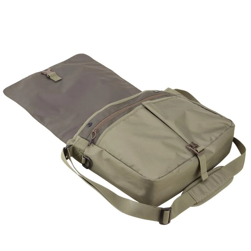 Sac Besace Pêche De La Truite 12L - Musette Kaki 6 Sac Besace Pêche De La Truite 12L - Musette Kaki – Image 4