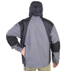 Veste De Pêche Imperméable 500 Grise -Pechpro Magasin veste de peche impermeable 500 grise 2
